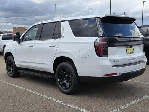 Summit White 2026 Chevrolet Tahoe Police