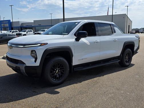 Summit White 2026 Chevrolet Silverado EV LT