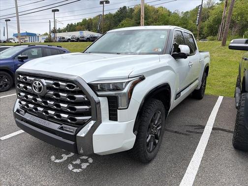 White 2023 Toyota Tundra Platinum
