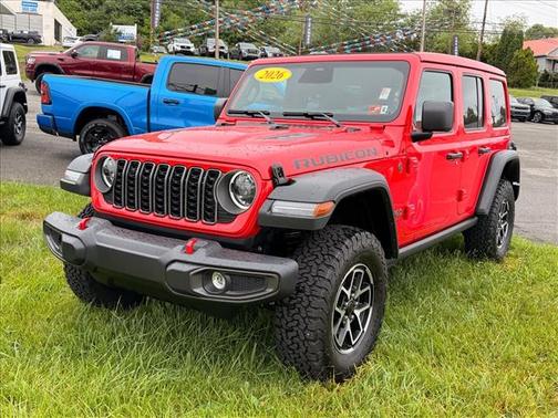 Firecracker Red C/C 2026 Jeep Wrangler Rubicon