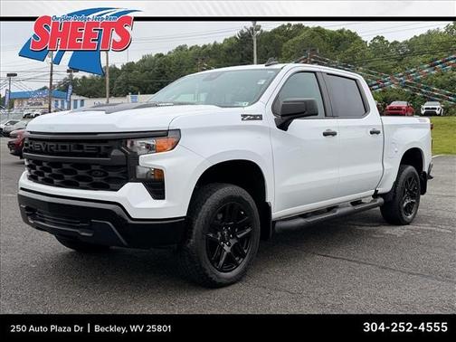 White 2024 Chevrolet Silverado 1500 Custom Trail Boss