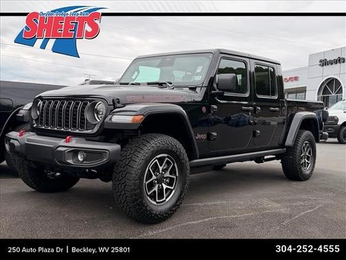 Black Clear Coat 2026 Jeep Gladiator Rubicon