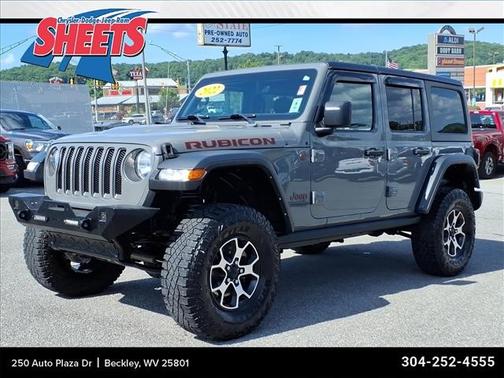 Gray 2022 Jeep Wrangler Unlimited Rubicon