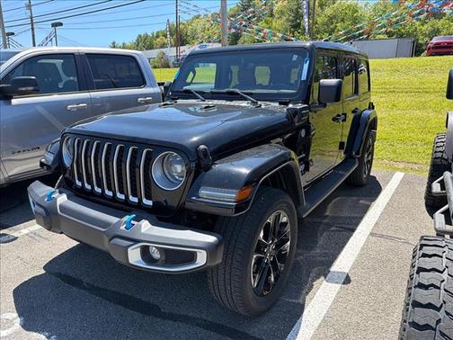 Black 2023 Jeep Wrangler Sahara 4x4