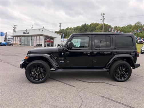 Black 2023 Jeep Wrangler Sahara 4x4