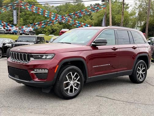 Velvet Red Pearl Coat Prv 2025 Jeep Grand Cherokee Limited