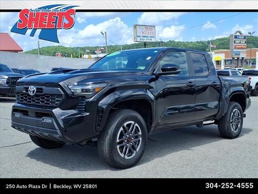 Black 202 2024 Toyota Tacoma TRD Sport