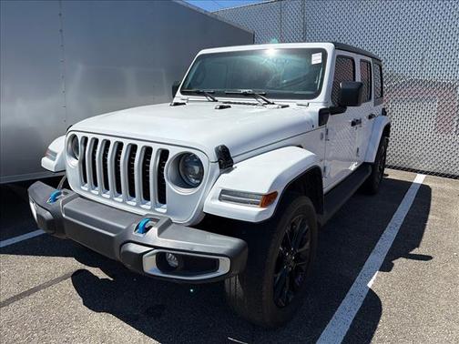 White 2023 Jeep Wrangler Sahara 4x4
