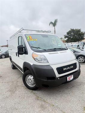 Bright White Clearcoat 2021 RAM ProMaster 1500 Low Roof