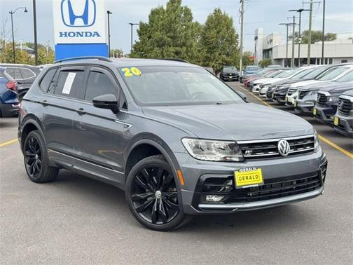 2020 Volkswagen Tiguan 2.0T SE R-Line Black