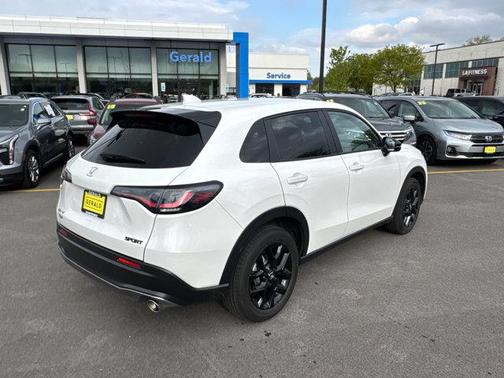 Platinum White Pearl 2025 Honda HR-V Sport