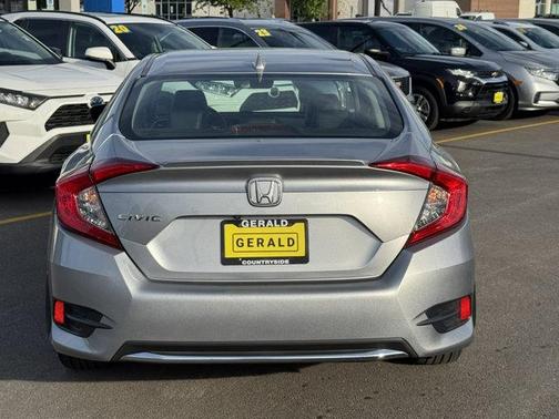 Lunar Silver Metallic 2019 Honda Civic EX-L