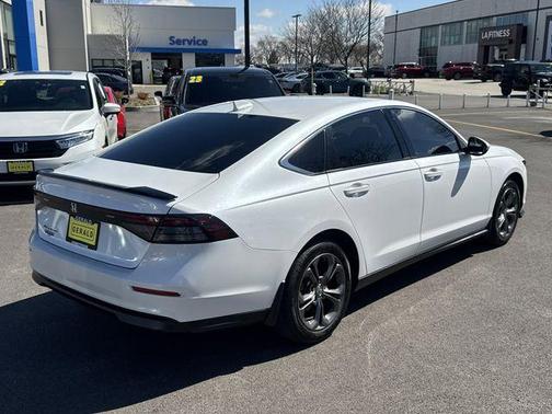 Platinum White Pearl 2023 Honda Accord EX