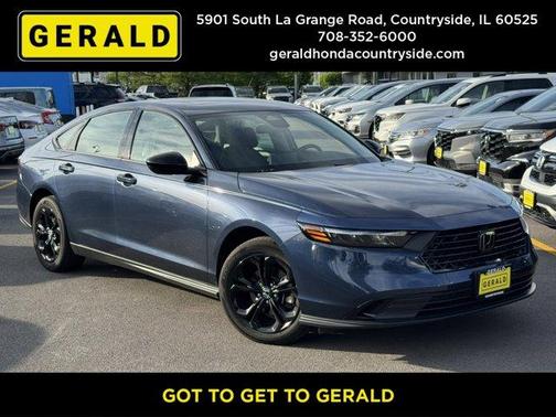 Blue 2025 Honda Accord SE