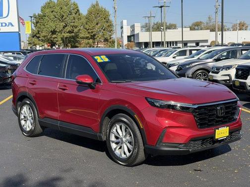 Radiant Red 2025 Honda CR-V EX-L