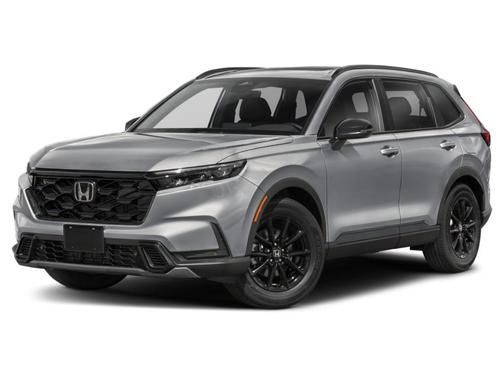 Solar Silver Metallic 2026 Honda CR-V Hybrid Sport-L
