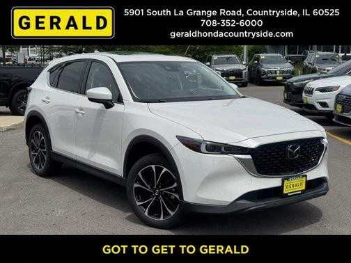 Rhodium White Metallic 2023 Mazda CX-5 2.5 S Premium Plus Package