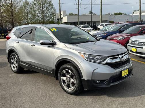 Lunar Silver Metallic 2019 Honda CR-V EX-L