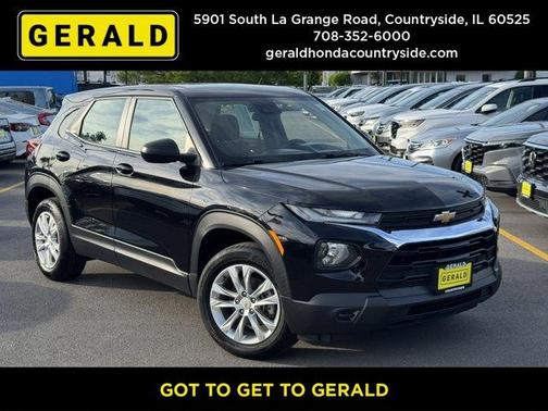 Mosaic Black Metallic 2022 Chevrolet Trailblazer LS