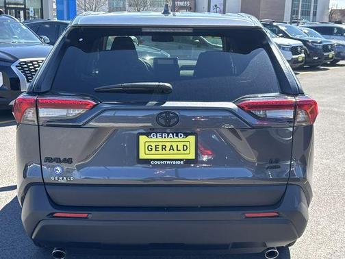 Midnight Black Metallic 2025 Toyota RAV4 LE