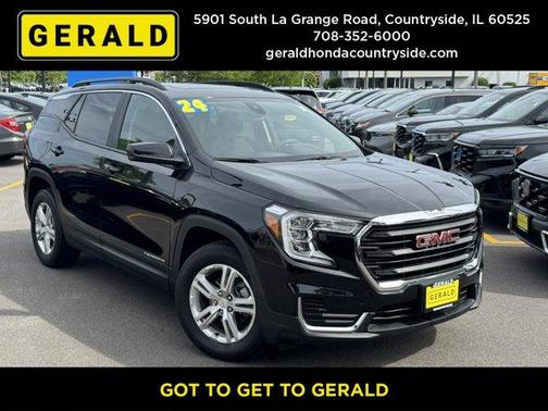 Ebony Twilight Metallic 2024 GMC Terrain SLE