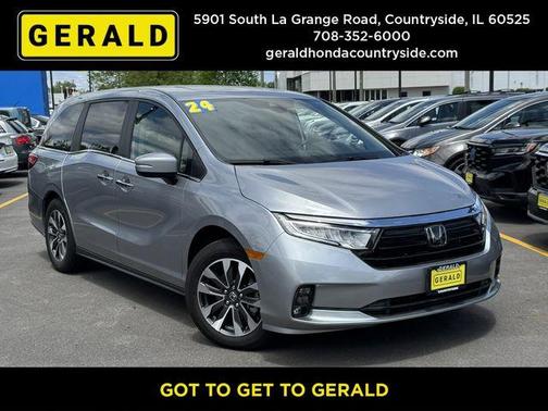 Lunar Silver Metallic 2024 Honda Odyssey EX-L