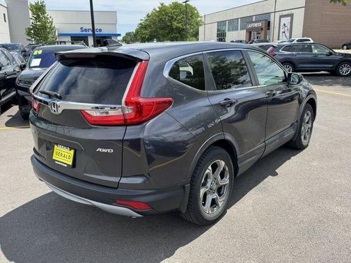 Gray 2017 Honda CR-V EX-L
