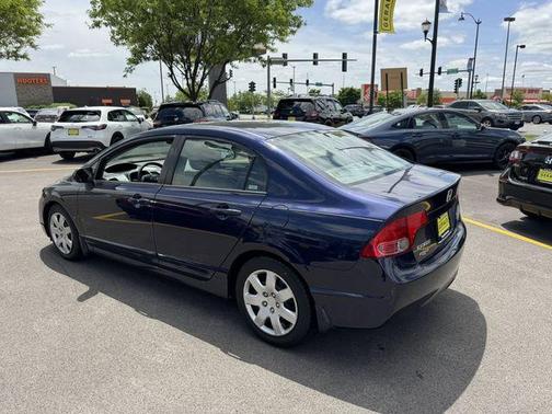 Blue 2008 Honda Civic LX