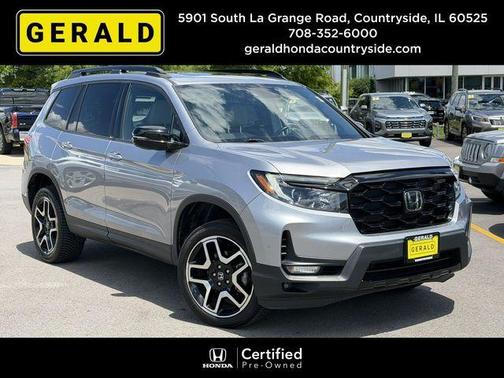 Silver Metallic 2022 Honda Passport Elite