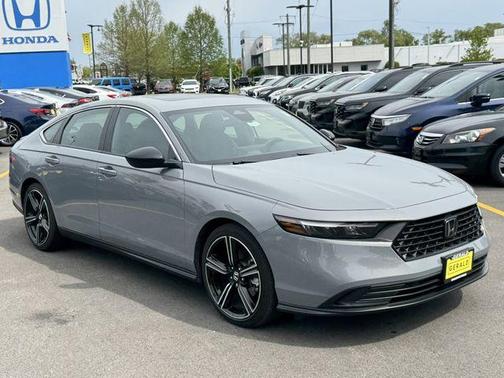 Urban Gray Pearl 2025 Honda Accord Hybrid Sport