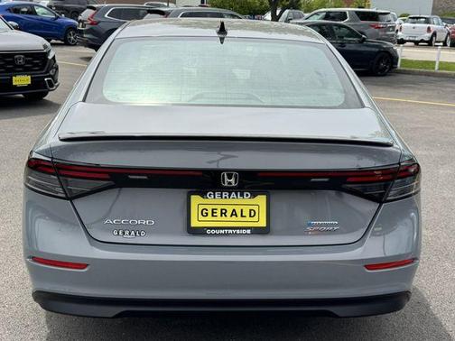 Urban Gray Pearl 2025 Honda Accord Hybrid Sport