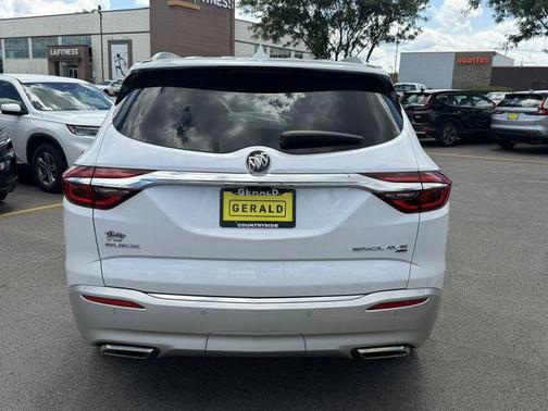 White Frost Tri-Coat 2018 Buick Enclave Avenir