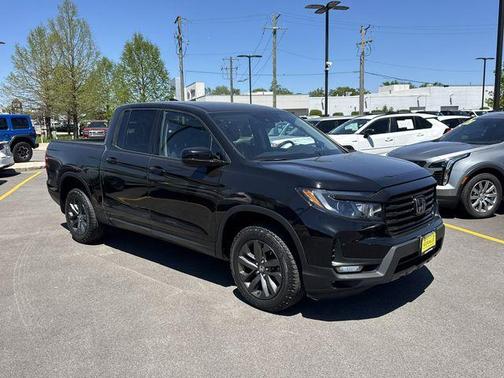 Crystal Black Pearl 2023 Honda Ridgeline Sport