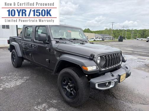 Granite Crystal Metallic Clearcoat 2024 Jeep Gladiator Sport