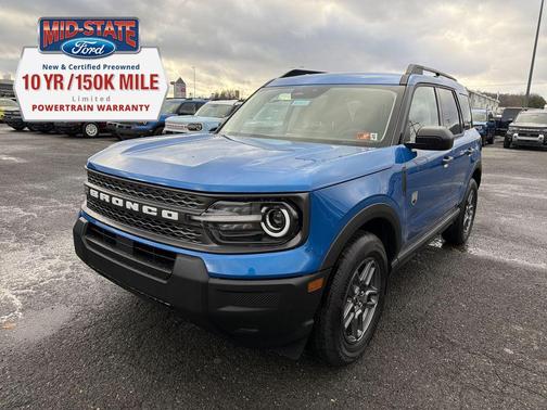 Velocity Blue Metallic 2025 Ford Bronco Sport Big Bend SUV