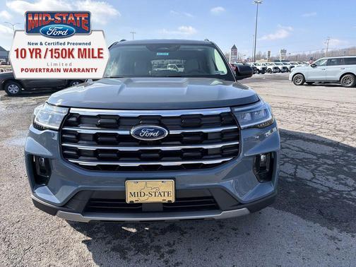 Vapor Blue Metallic 2026 Ford Explorer Active