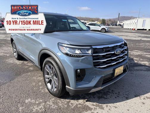 Vapor Blue Metallic 2026 Ford Explorer Active