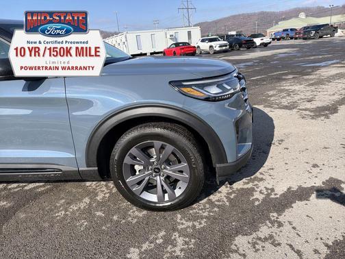Vapor Blue Metallic 2026 Ford Explorer Active