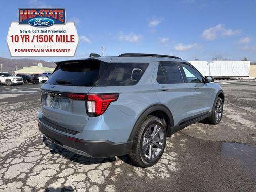 Vapor Blue Metallic 2026 Ford Explorer Active