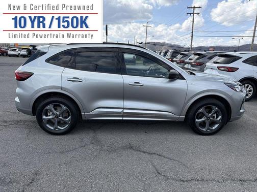 Iconic Silver Metallic 2024 Ford Escape ST-Line