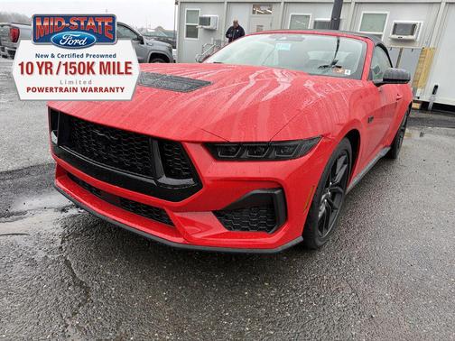 Race Red 2026 Ford Mustang GT Premium Convertible