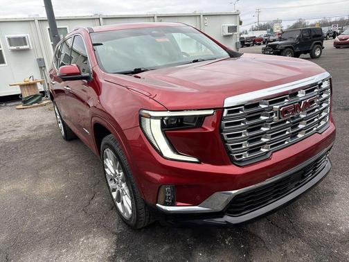 Volcanic Red Tintcoat 2024 GMC Acadia Denali