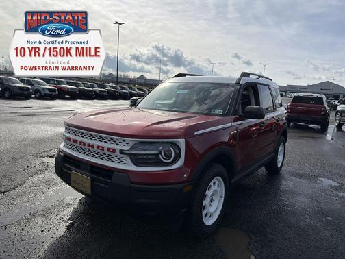 Ruby Red 2026 Ford Bronco Sport Heritage SUV