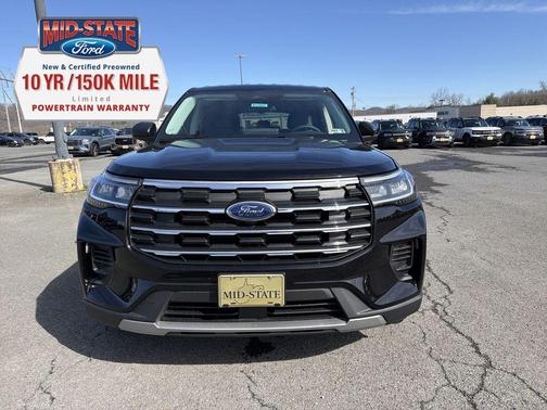 Agate Black Metallic 2026 Ford Explorer Active