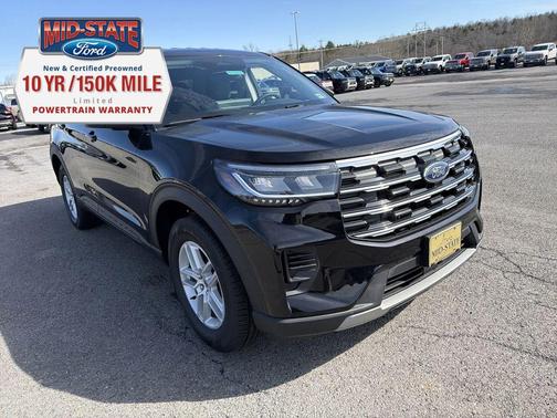 Agate Black Metallic 2026 Ford Explorer Active