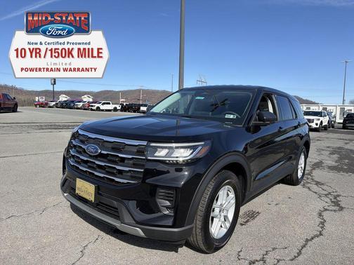 Agate Black Metallic 2026 Ford Explorer Active