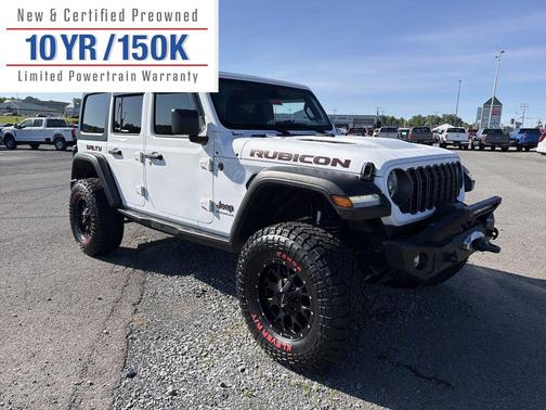 Bright White Clearcoat 2024 Jeep Wrangler Rubicon