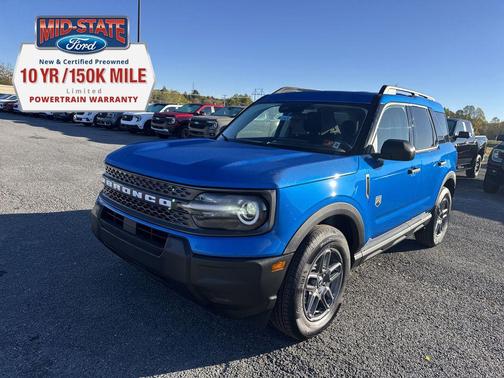 Velocity Blue Metallic 2025 Ford Bronco Sport Big Bend SUV