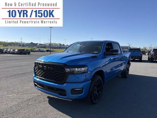 Hydro Blue Pearlcoat 2025 RAM 1500 Big Horn/Lone Star