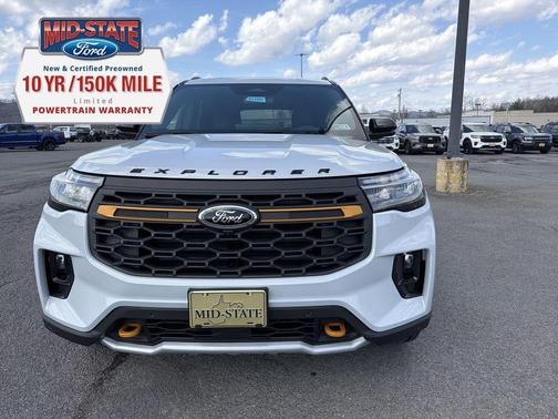 White 2026 Ford Explorer Tremor